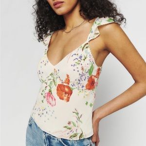 NWT Reformation Belinda Top